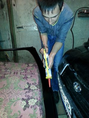 Гейзер для ветрового стекла