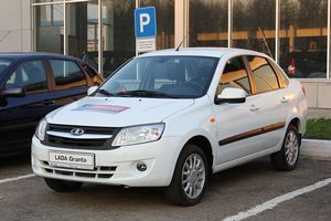 Lada granta 1-ый тест серийной машины