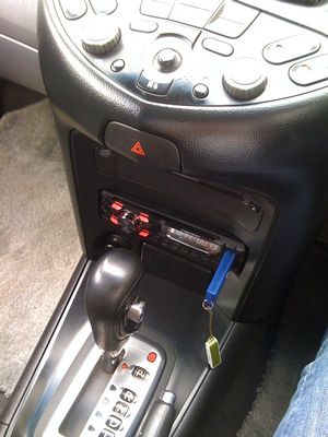 Nissan primera. телек на колесах