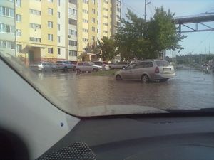 После дождичка зимой