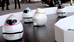 Робот-автомобиль nissan eporo